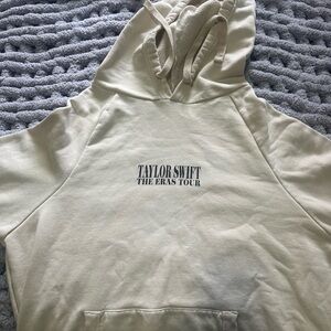Taylor Swift Cream Hoodie - The Eras Tour